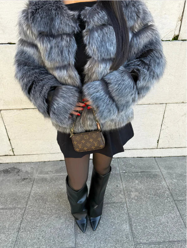 ÉLANCE Pelz Jacke
