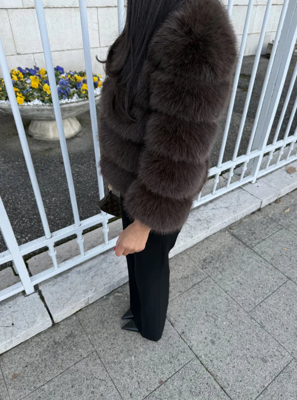 ÉLANCE Pelz Jacke