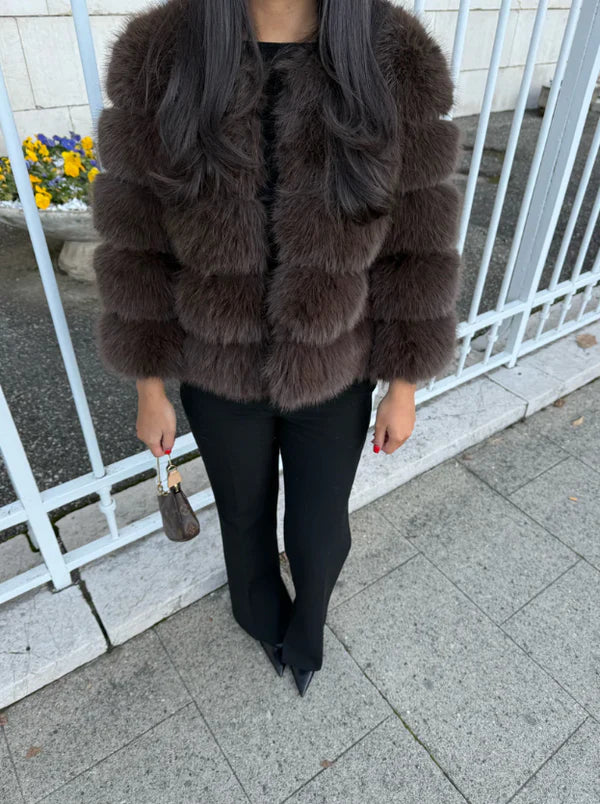 ÉLANCE Pelz Jacke