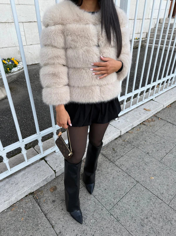 ÉLANCE Pelz Jacke