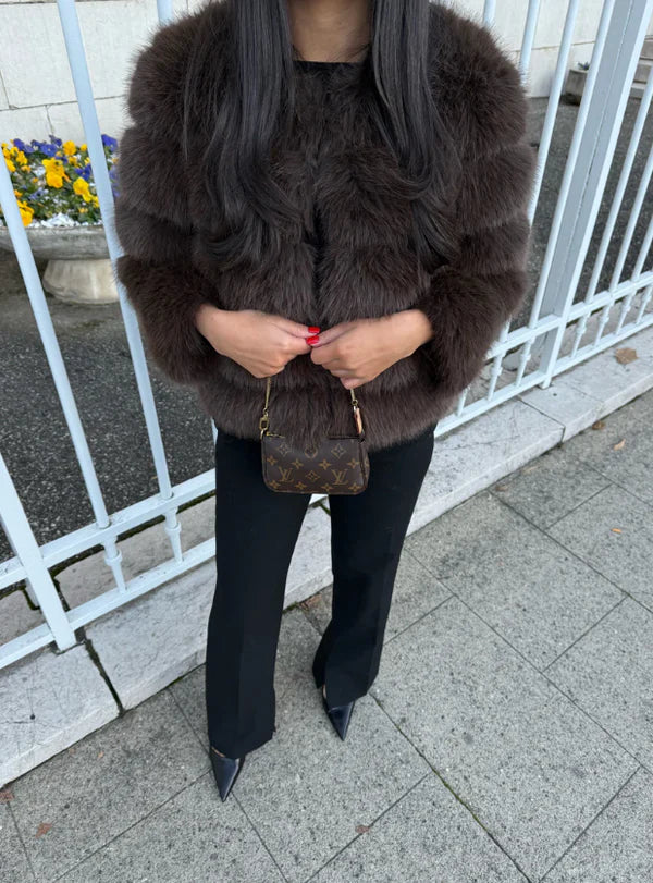 ÉLANCE Pelz Jacke