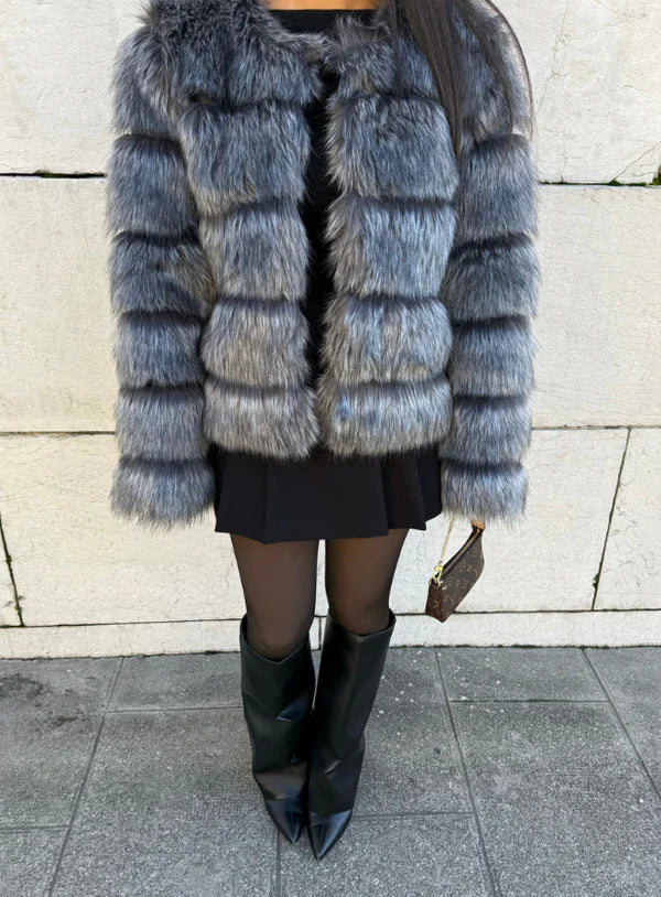 ÉLANCE Pelz Jacke