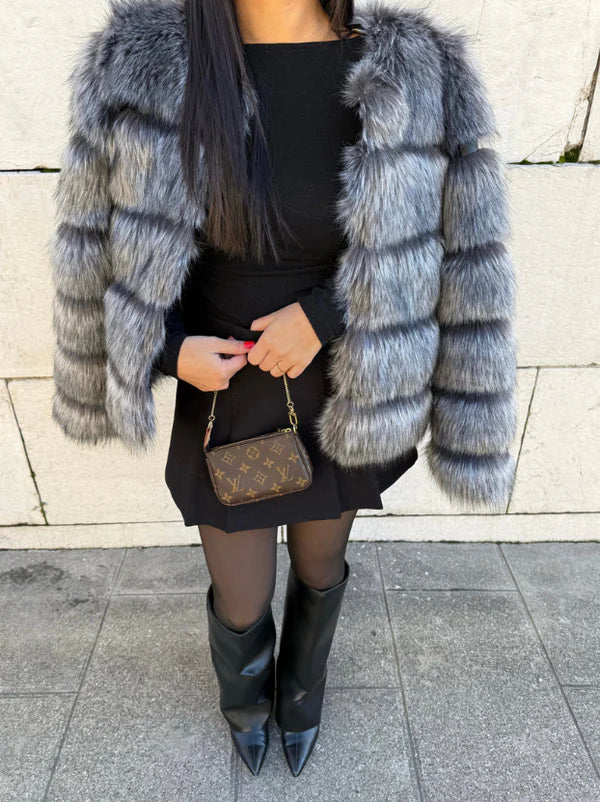 ÉLANCE Pelz Jacke