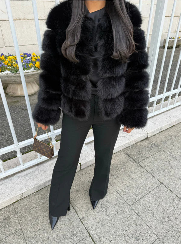ÉLANCE Pelz Jacke