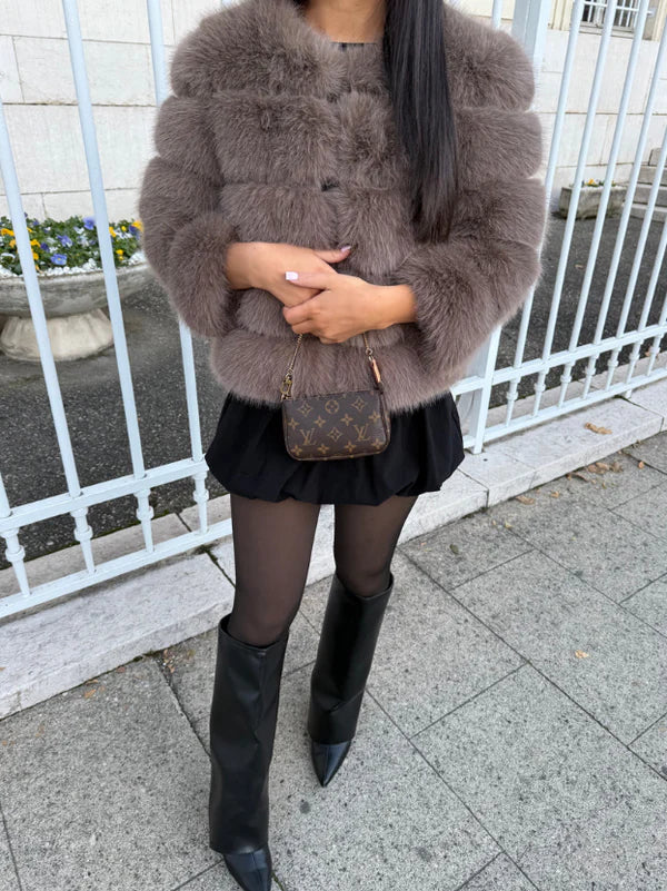 ÉLANCE Pelz Jacke