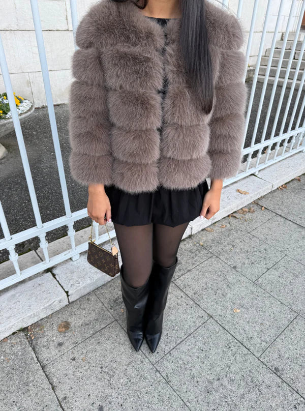ÉLANCE Pelz Jacke